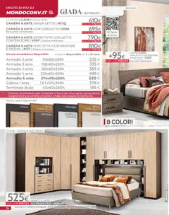 Anteprima del volantino Volantino Mondo Convenienza	 valido a partire dal 09.09.2025 | Pagina: 26 | Prodotti: Letto contenitore, Contenitore, Letto, Armadio