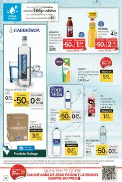Vista previa Eroski - Para un xaneiro máis lixeiro válido desde el 05.01.2026 | Página: 22 | Productos: Ροζ πιπέρι, Manzana, Té, Caja