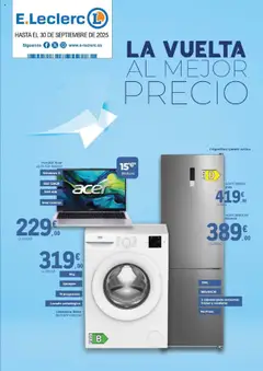 Vista previa E.Leclerc folleto válido desde el 01.09.2025