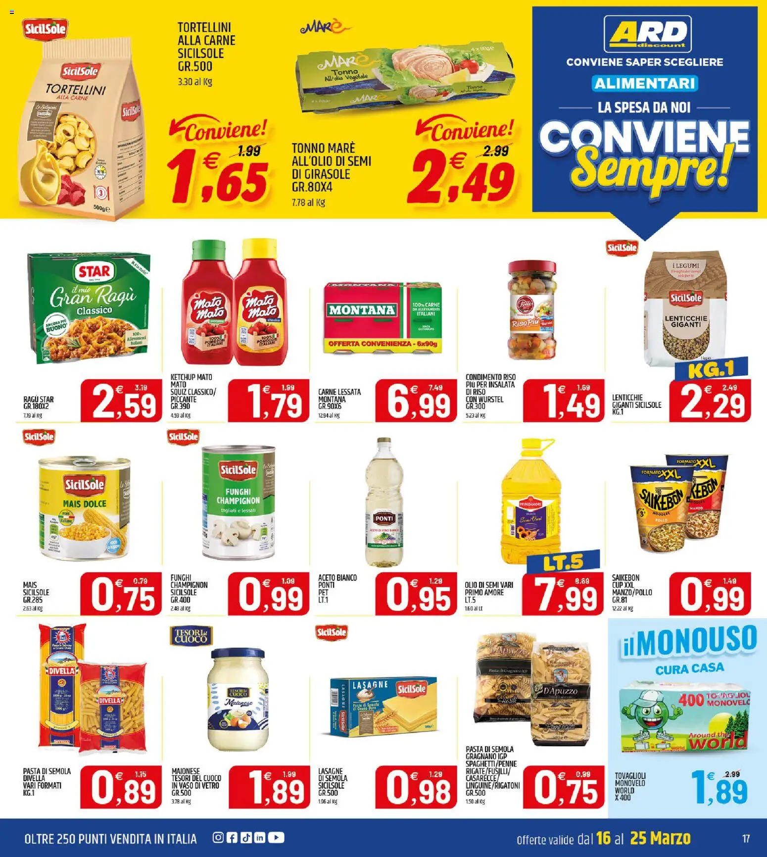 Volantino ARD Discount del 16.03.2026 | Pagina: 16
