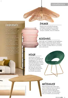 Famila Nordwest myTime März 2026 ab 01.03.2026 gültig | Seite: 53 | Produkte: Bett, Decke, Couchtisch, Vase