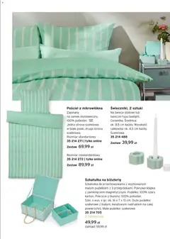 Pogląd oferty "Tchibo promocje" - ważna od 10.02.2026 | Strona: 9 | Produkty: Pościel, Pudełko, Świece