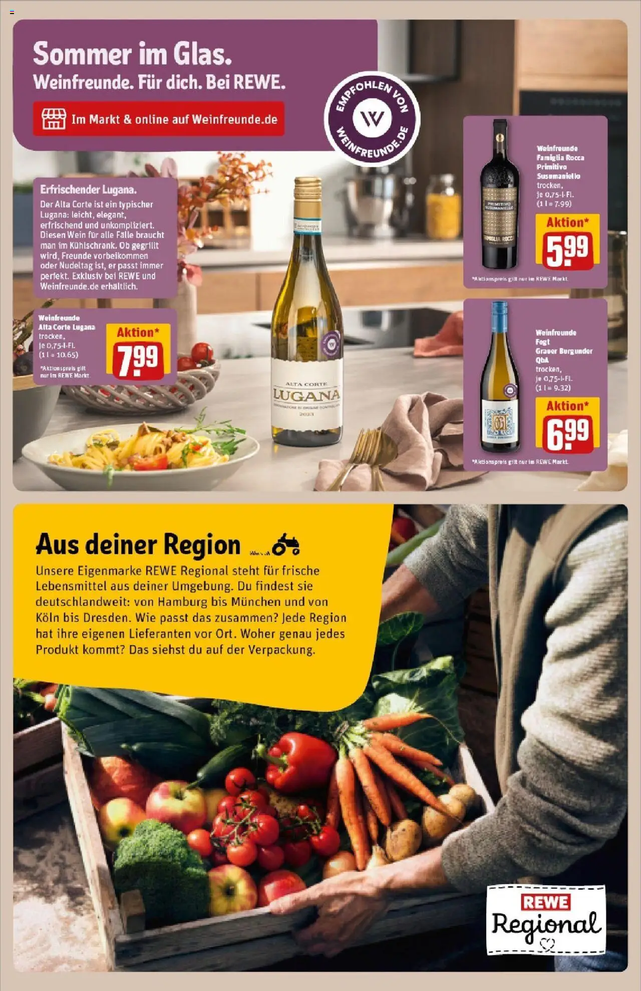Rewe prospekt Duisburg / Duissern	 - gültig ab dem 01.06.2025 | Seite: 27 | Produkte: Wein