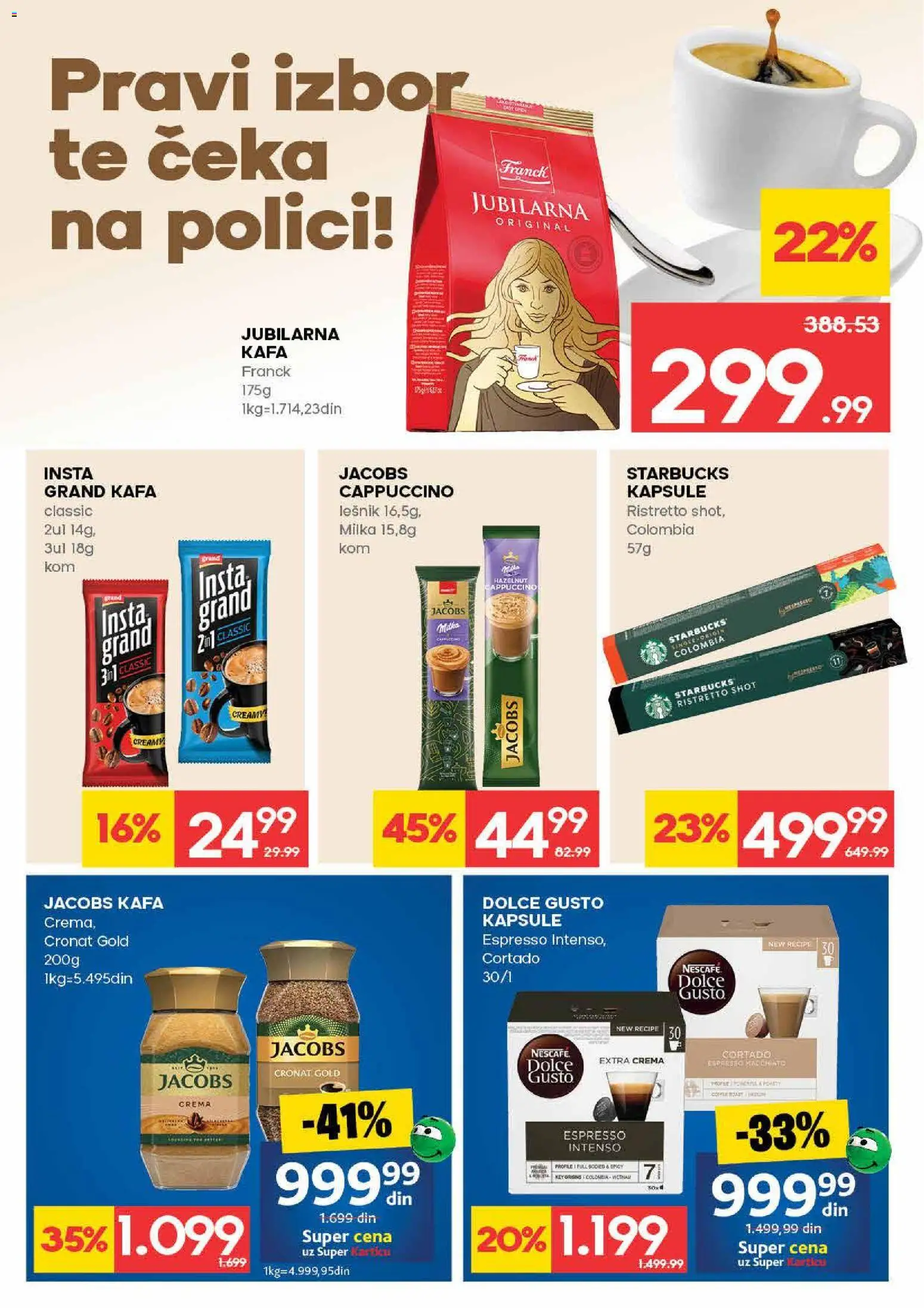Idea katalog - važi od 26.02.2026 | Strana: 14 | Proizvode: Dolce Gusto, Milka, Kafa, Nescafé