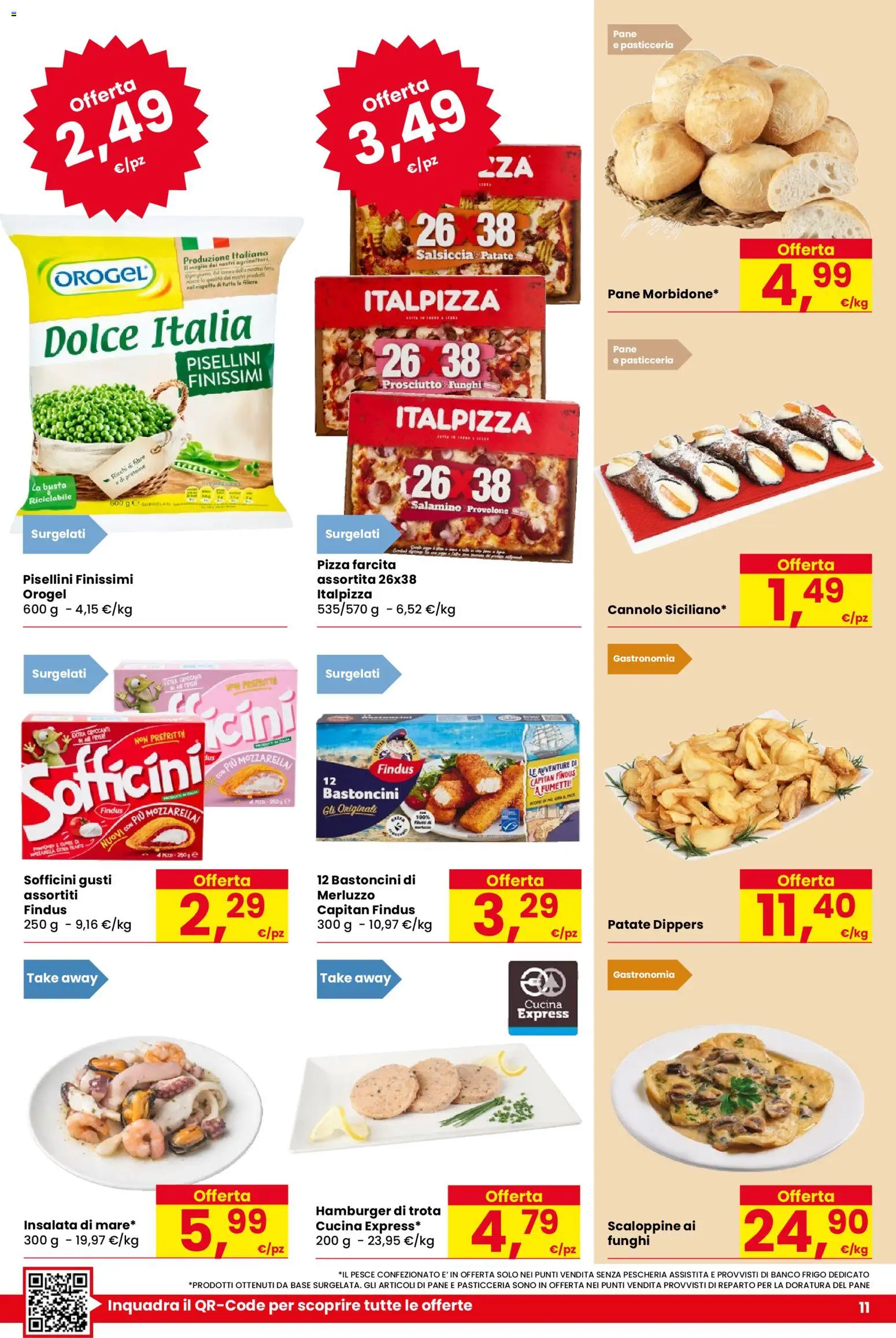 Volantino Despar del 19.02.2026 | Pagina: 11 | Prodotti: Provolone, Pane, Patate, Mozzarella