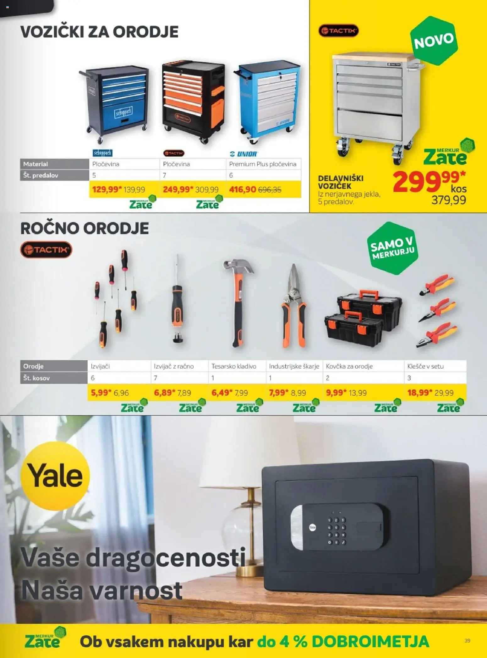Novi Merkur katalog ponudbe – veljaven od 05.11.2025 | Stran: 39