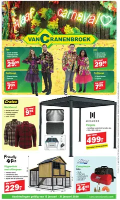 Van Cranenbroek folder - Voorbeeld van een folder van Van Cranenbroek, geldig van 12.01.2026