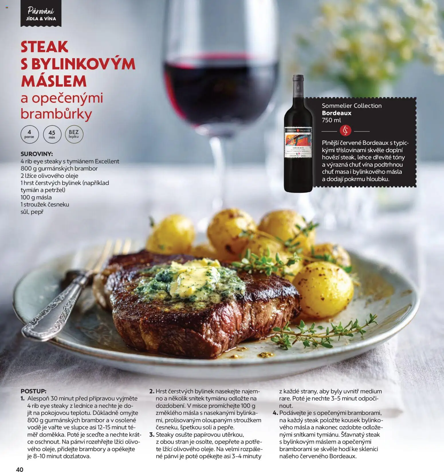Albert magazín od 01.04.2026 | Strana: 40 | Produkty: Bramburky, Steak, Brambory, Petržel