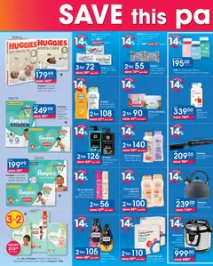 Clicks specials catalogue – valid from 23.04.2026 | Page: 2 | Products: Perfume, Body wash, Nappies, Lotion