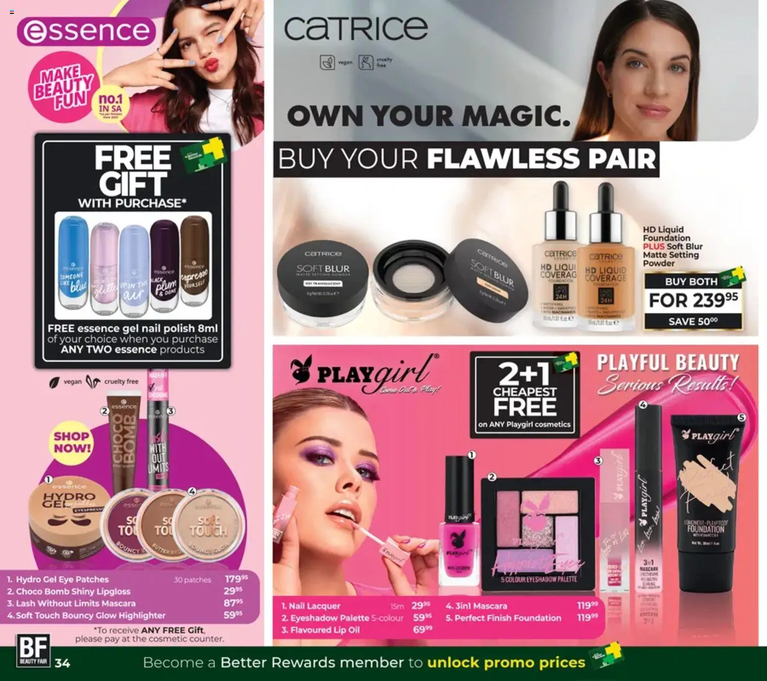 New Dis-Chem catalogue – valid from 19.02.2026 | Page: 34 | Products: Butter, Oil, Mascara, Nail polish