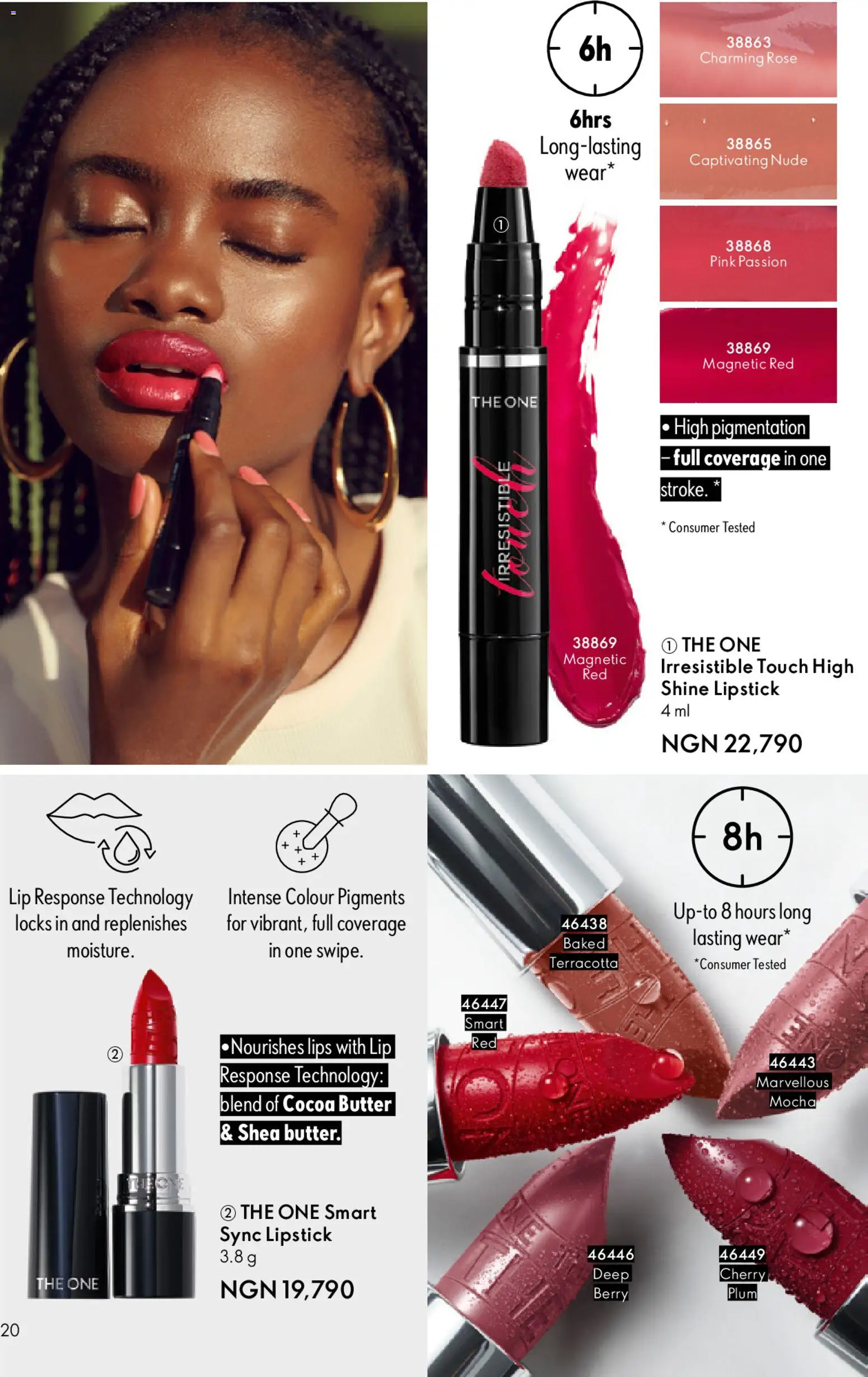 Oriflame Catalogue 2/2026 valid from 01.04.2026 | Page: 20 | Products: Čvarci, Sprite, Butter, Lipstick