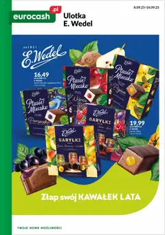 Pogląd oferty "Eurocash Gazetka - Wedel" - ważna od 08.09.2025