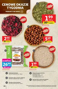 Auchan Gazetka - Jak Pragnę Lata Hipermarket od 20.06.2025 | Strona: 24 | Produkty: Karta, Orzechy laskowe prażone, Orzechy laskowe, Orzechy