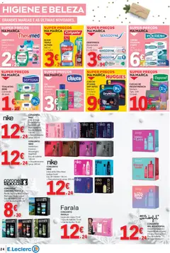 Pré-visualização E.Leclerc folheto válido de 04.12.2025 | Página: 24 | Produtos: Eau de toilette, Desodorizante, Banho, Creme