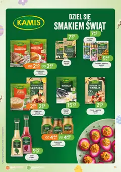 Pogląd oferty "Eurocash gazetka - Kulinarka Wielkanocna" - ważna od 12.03.2026 | Strona: 14 | Produkty: Ocet, Wanilia laska, Musztarda, Cukier