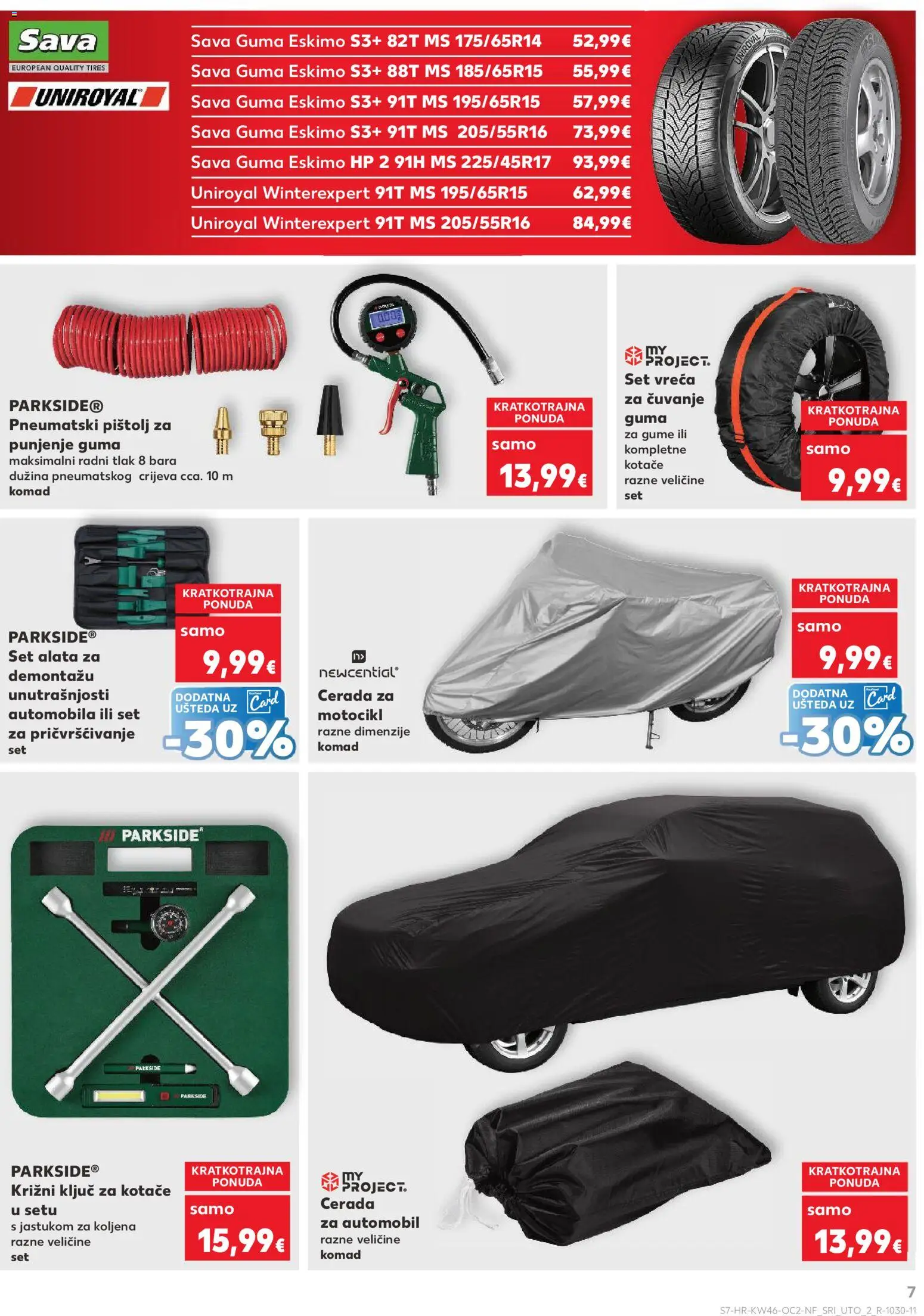 Kaufland katalog | vrijedi od 12.11.2025 | Stranica: 7 | Proizvodi: Parkside