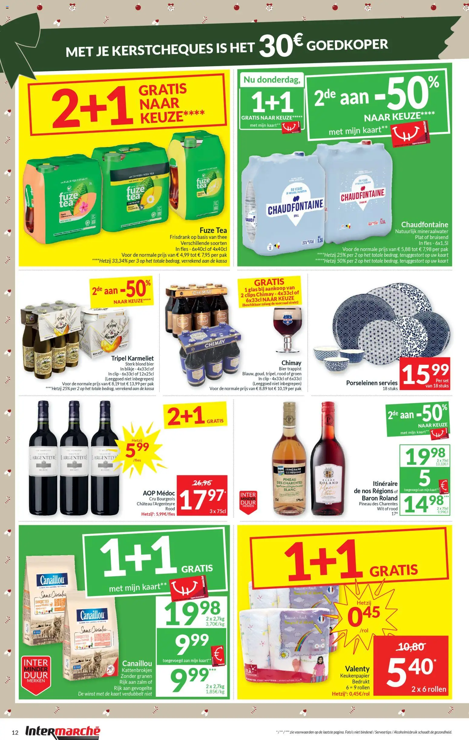 {H1} | Pagina: 12 | Producten: Bier, Zalm, Frisdrank, NOS