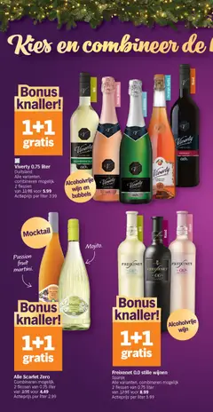 Albert Heijn folder - Voorbeeld van een folder van Albert Heijn, geldig van 01.12.2025 | Pagina: 2 | Producten: Wijn, Fruit, Alcohol, Cukrászhab