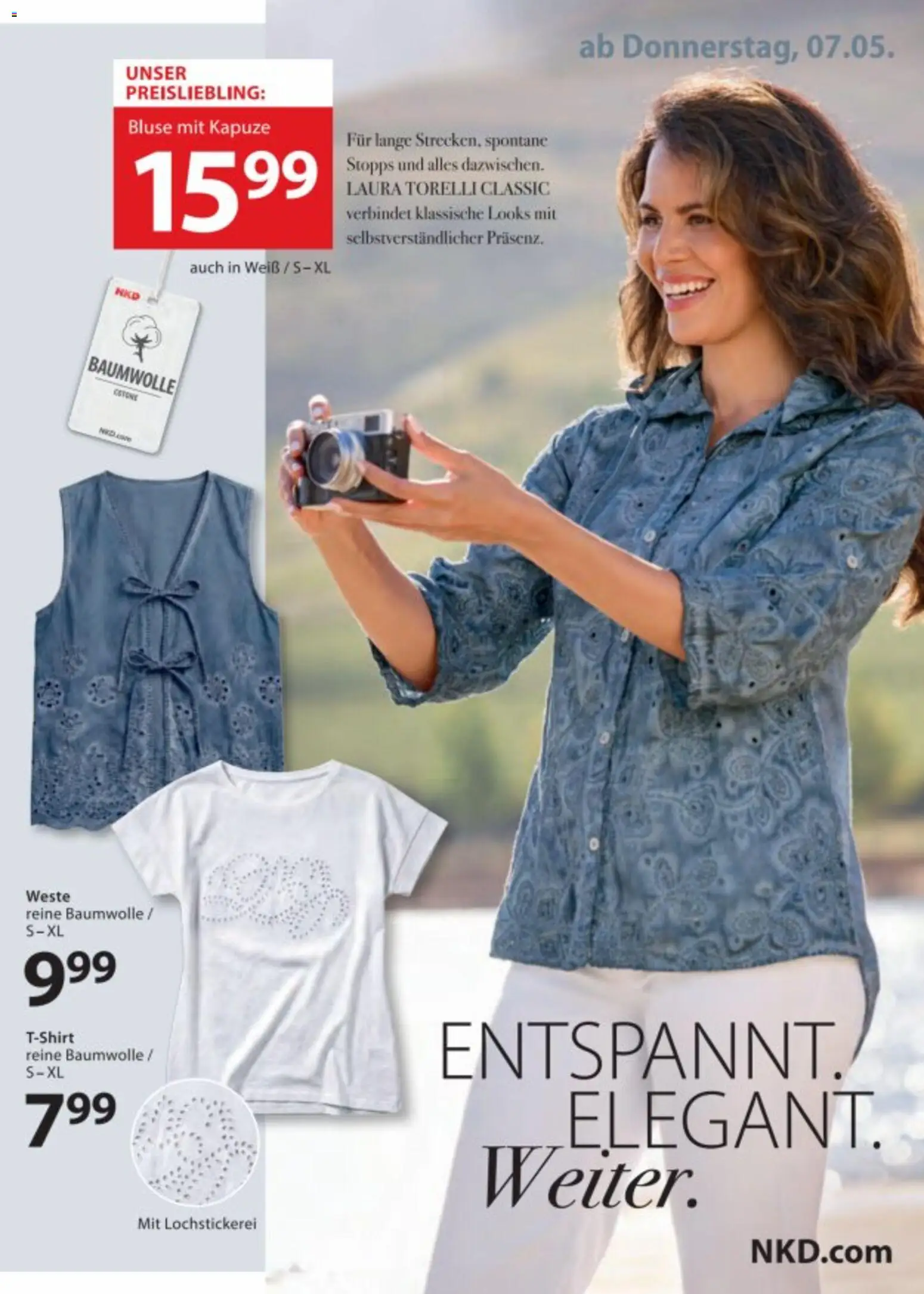 NKD Prospekt 	 – gültig ab 07.05.2026 | Seite: 3 | Produkte: Bluse, Weste