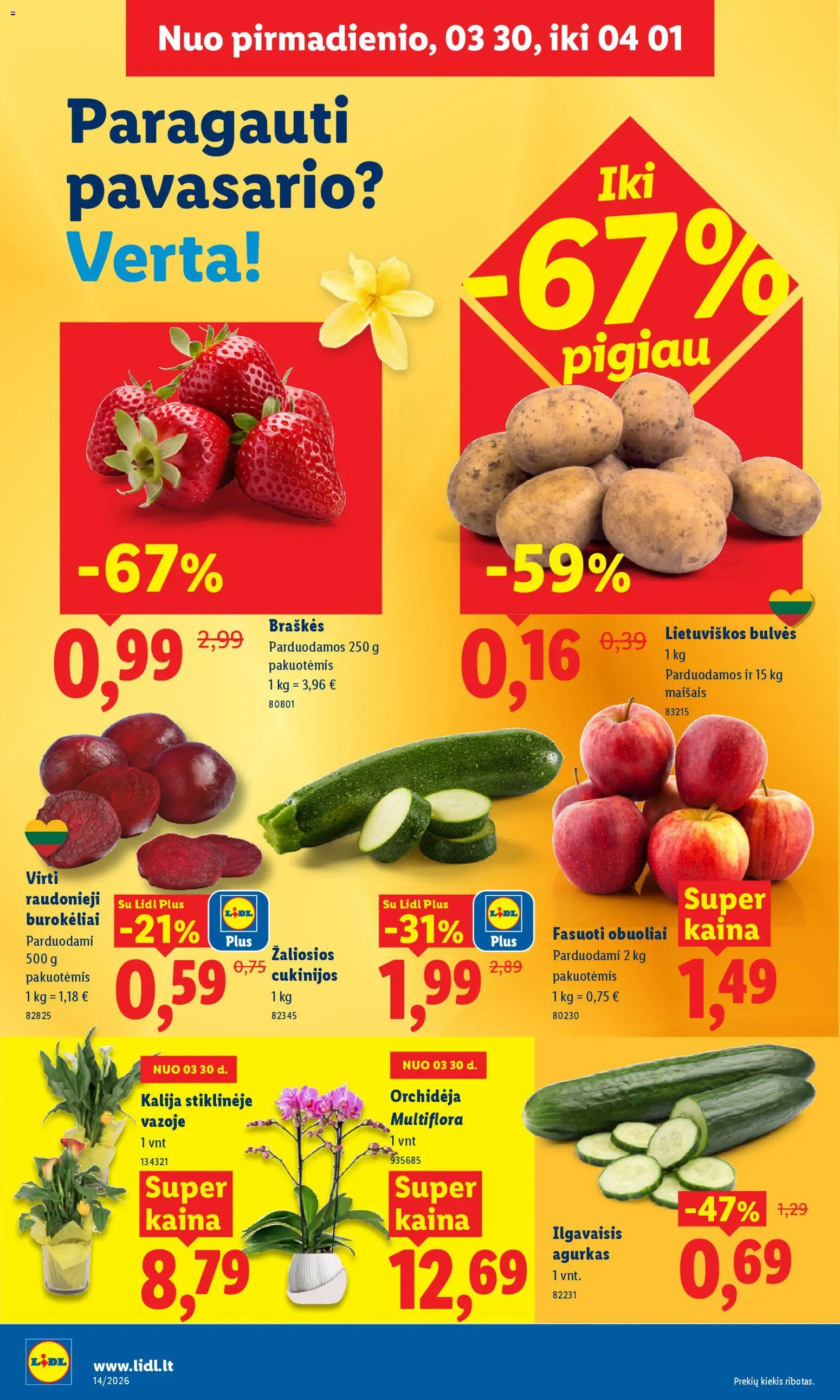 LIDL akcijos nuo 30.03.2026 | Puslapis: 4