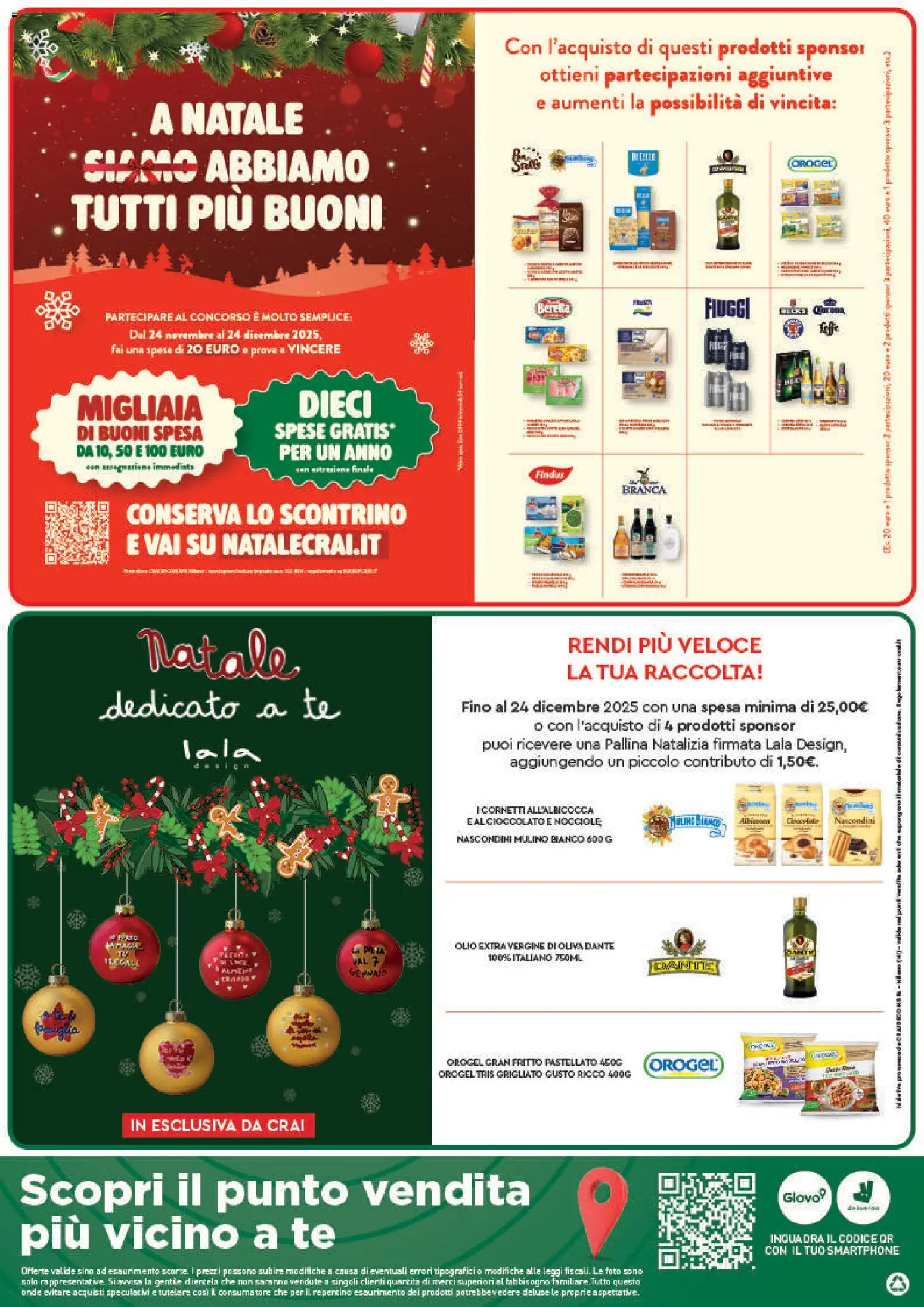 Volantino CRAI del 18.12.2025 | Pagina: 12 | Prodotti: Cioccolato, Olio, Nocciole, Smartphone