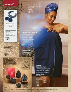 Pogląd oferty "Avon Black Friday" - ważna od 01.11.2025 | Strona: 156 | Produkty: Telefon, Gąbeczki do makijażu, Płatki kosmetyczne, Płatki