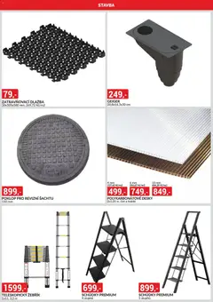 Náhled letáku BAUMAX leták od 01.04.2026 | Strana: 54 | Produkty: Žebřík, Dlažba, Teleskopický žebřík, Desky