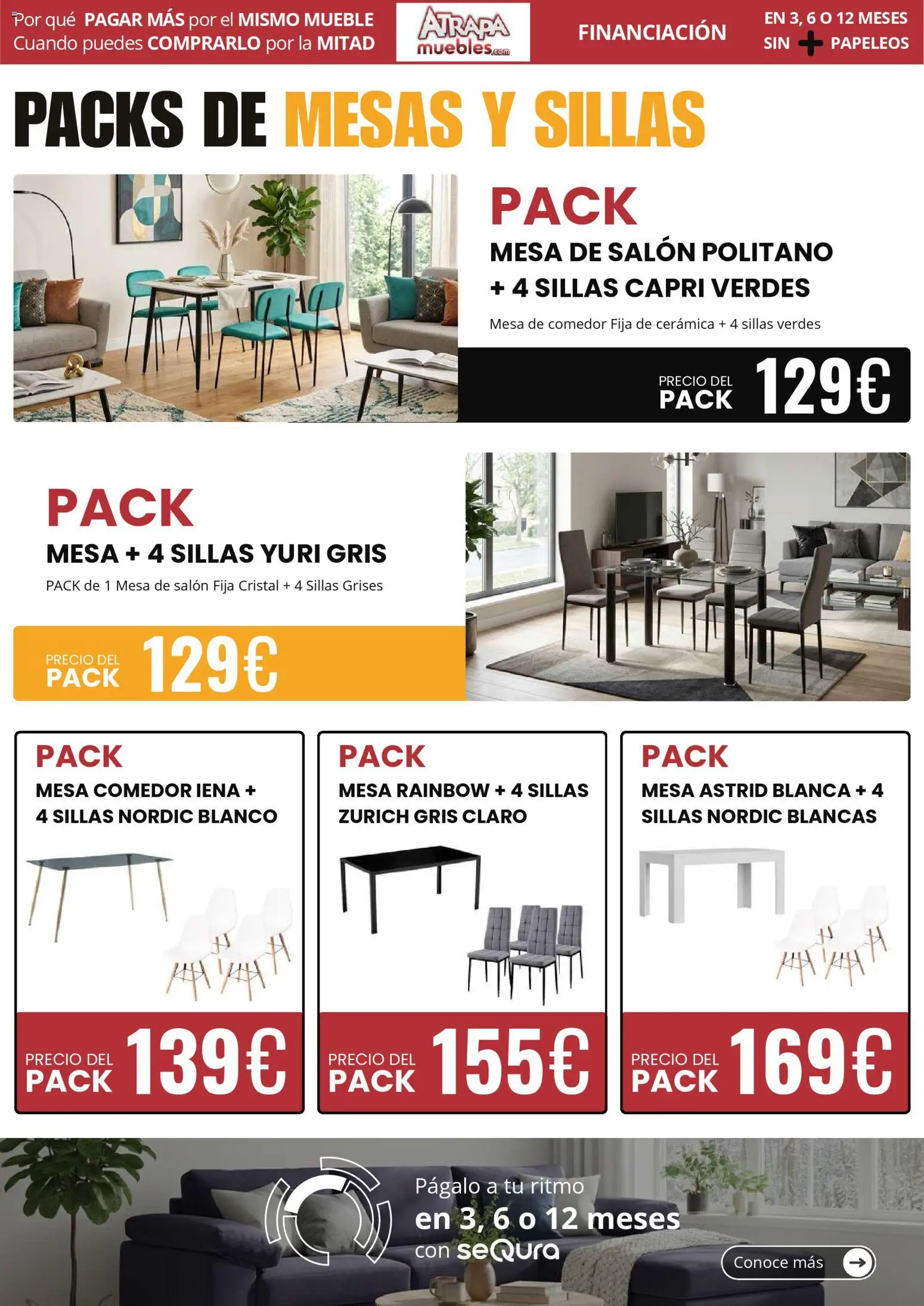 Atrapa Muebles folleto │ válido desde el 01.04.2026 | Página: 6 | Productos: Mesa