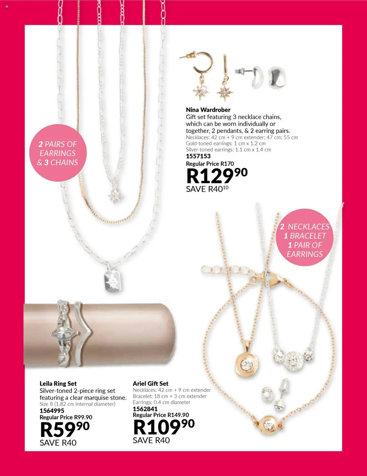 Avon - Womens Month │ valid from 14.08.2025 | Page: 16 | Products: Earrings, Necklaces