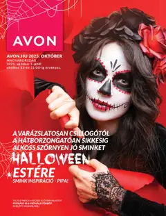 AVON katalógus Halloween - amely érvényes a következő dátumtól: 01.10.2025