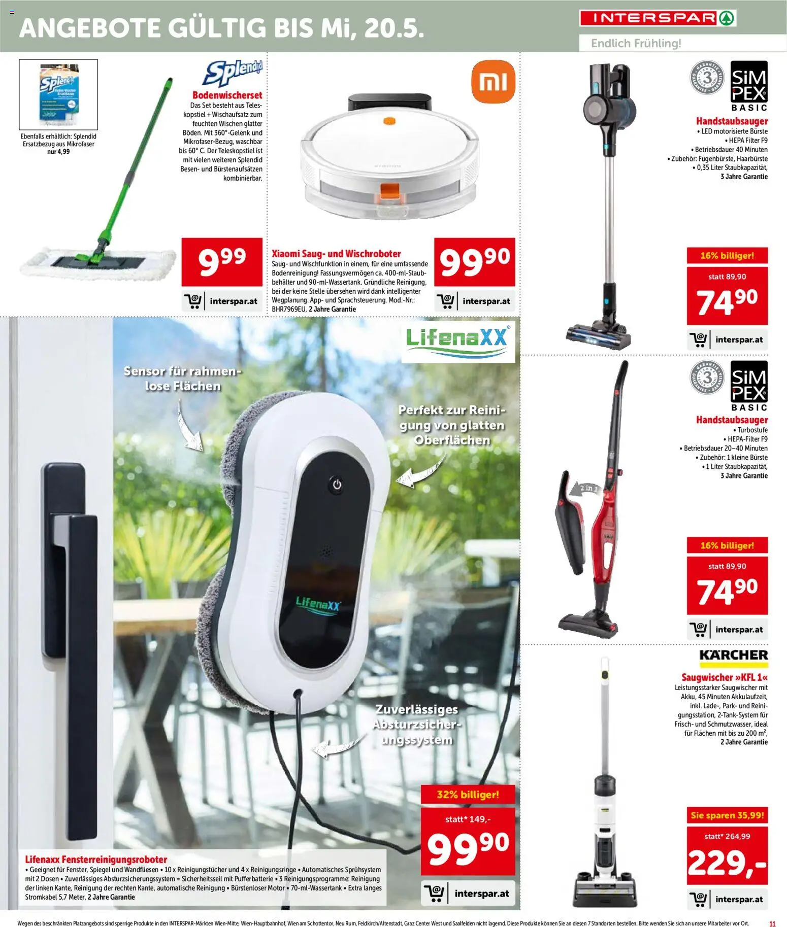 Interspar Flugblatt - Oberösterreich gültig ab 30.04.2026 | Seite: 12 | Produkte: Spiegel, Bürste, Reinigungstücher