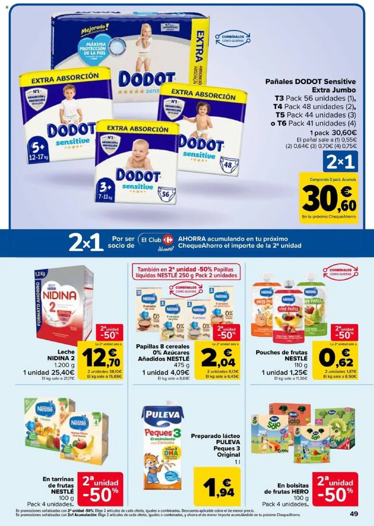 Carrefour folleto │ válido desde el 11.09.2025 | Página: 49 | Productos: Leche, Cereales