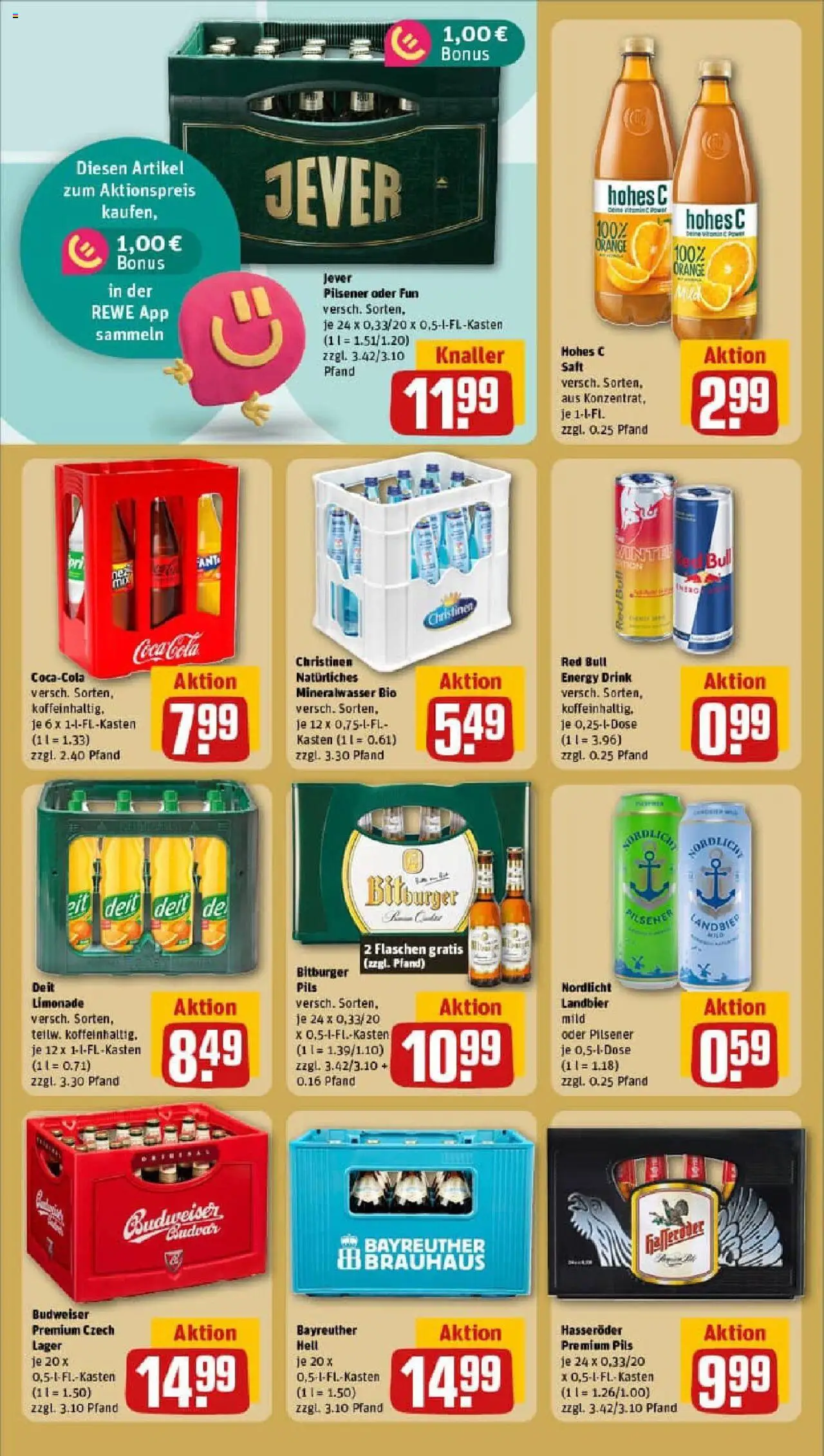 Rewe prospekt Wolfenbüttel	 – gültig ab 06.10.2025 | Seite: 20 | Produkte: Coca cola, Energy, Mineralwasser, Hasseröder