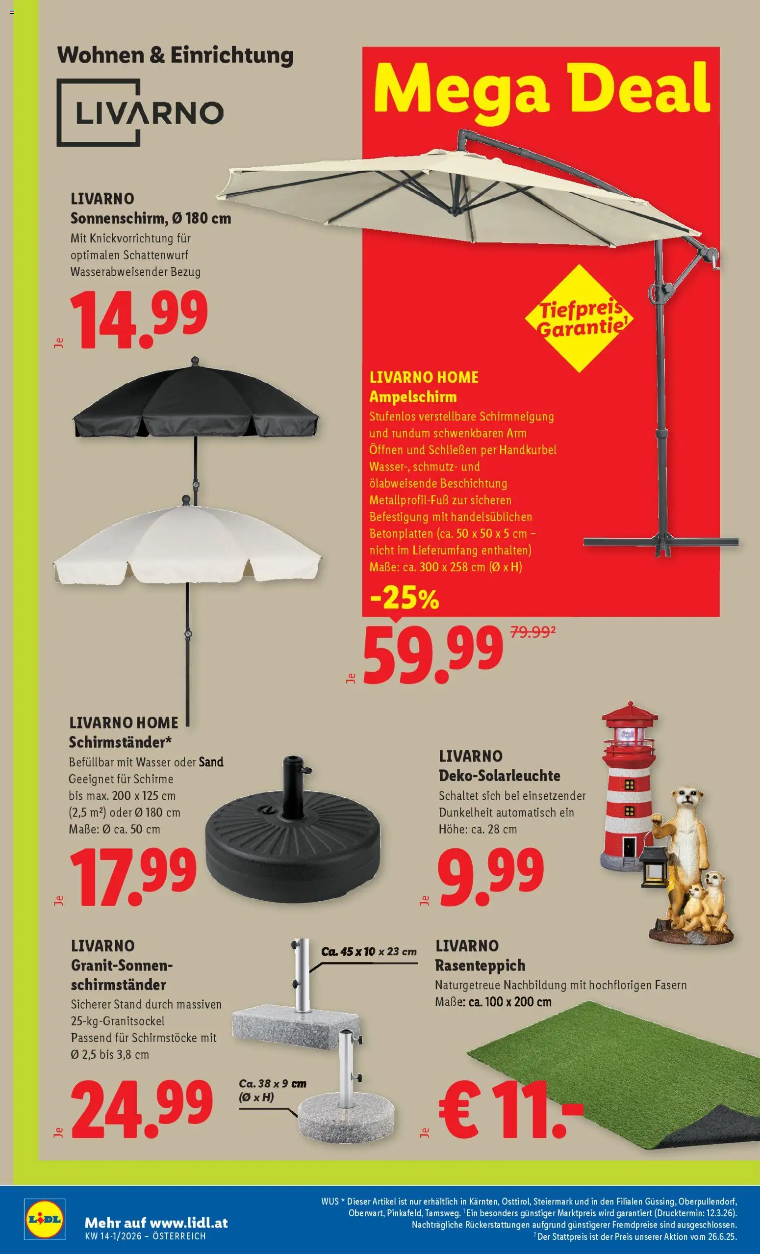 Lidl Flugblatt - Oberpullendorf, Güssing, Oberwart gültig ab 26.03.2026 | Seite: 33 | Produkte: Wasser