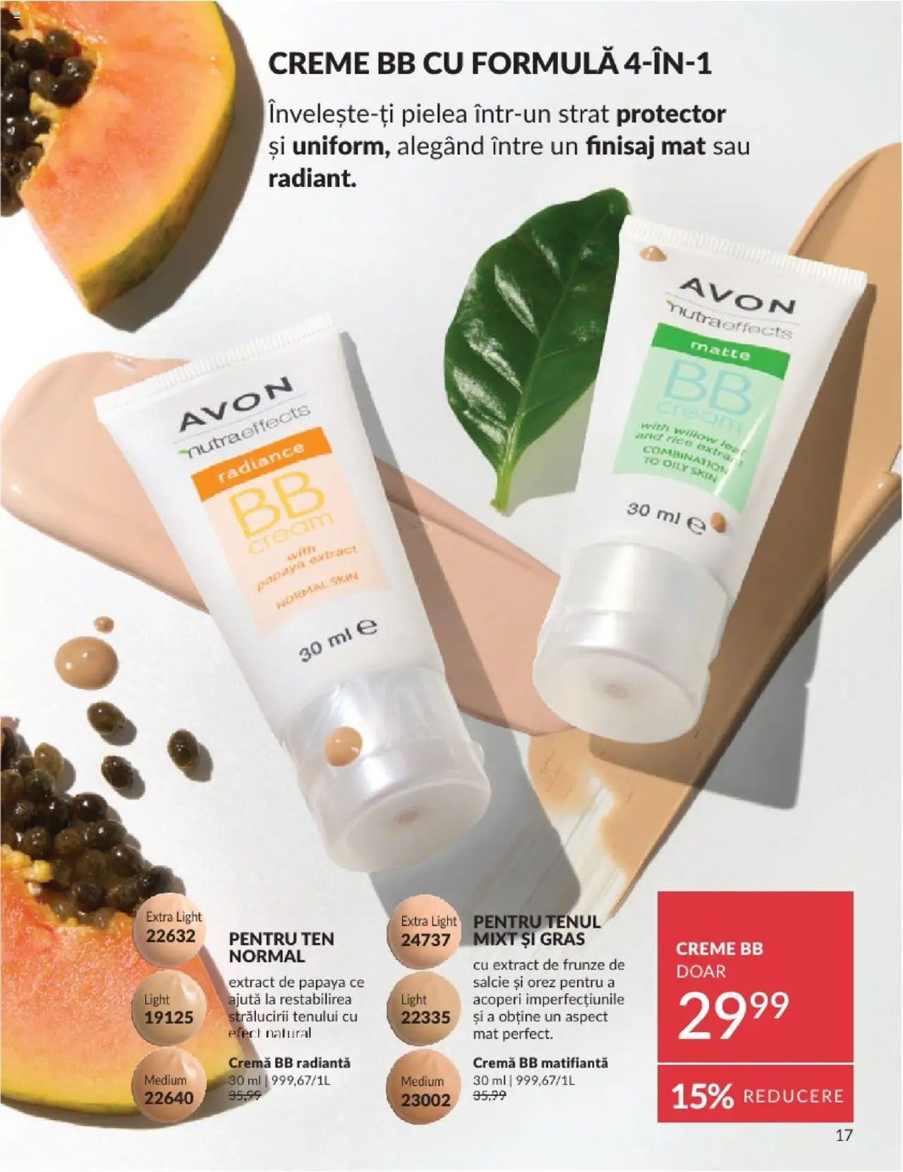 Catalog Avon - 06 2025 – valabil de la 01.06.2025 | Pagină: 17 | Produse: Cremă, Orez, Boncuklu Oyuncakları