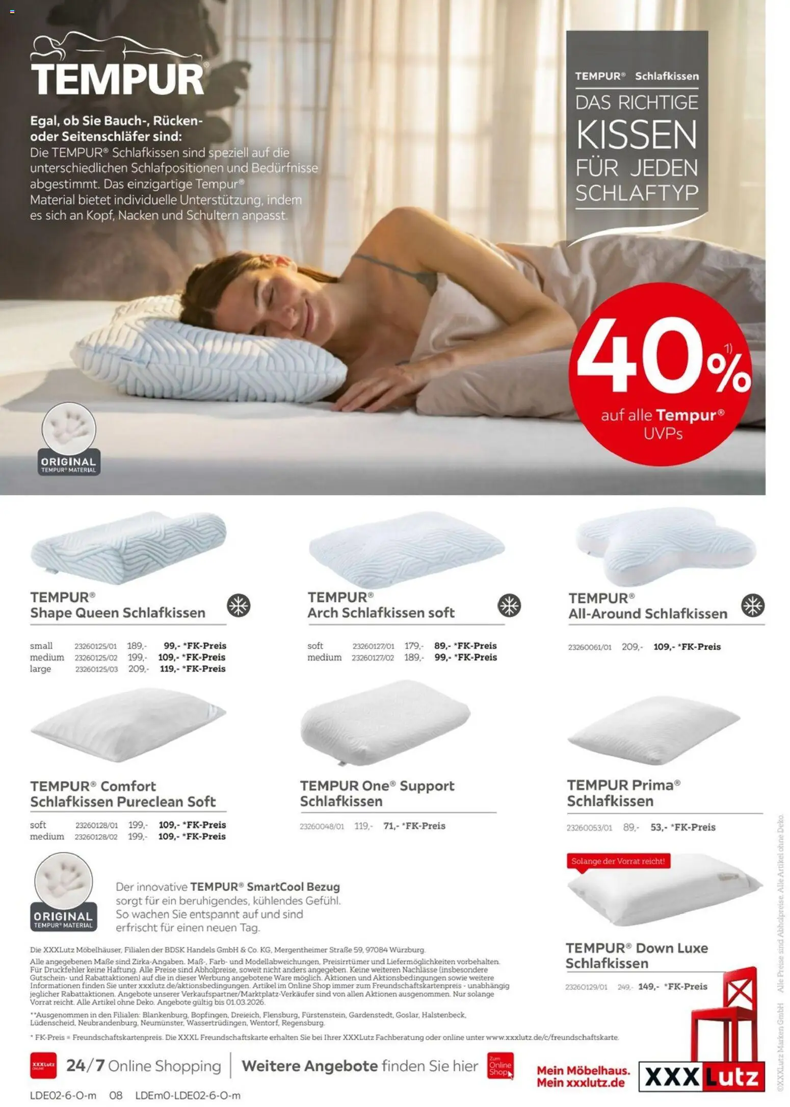 XXXL Lutz Tempur Spezial – gültig ab 15.02.2026 | Seite: 8
