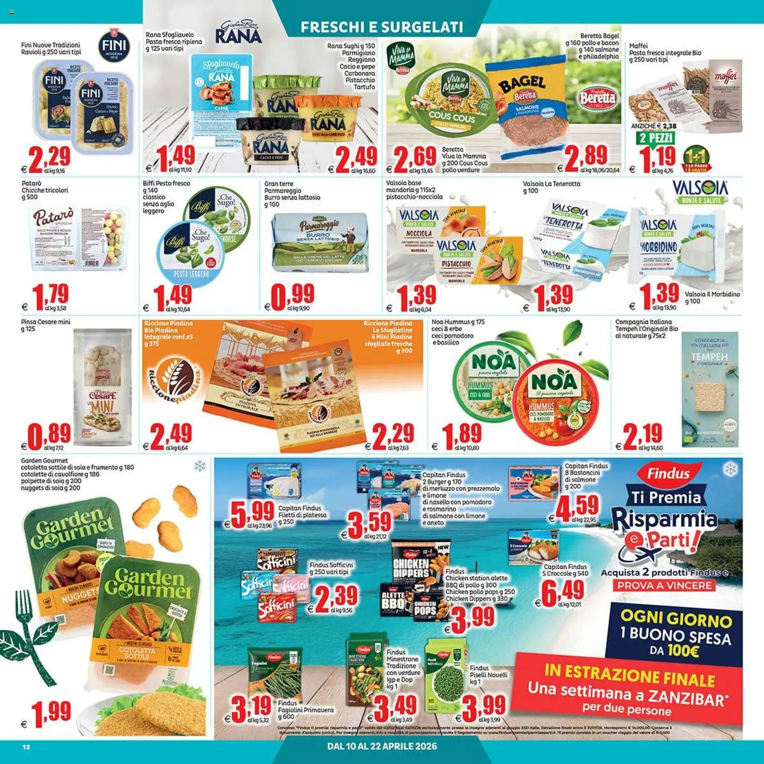 Volantino Elite Supermercati del 10.04.2026 | Pagina: 12 | Prodotti: Pollo, Pomodoro, Cavolfiore, Piadina