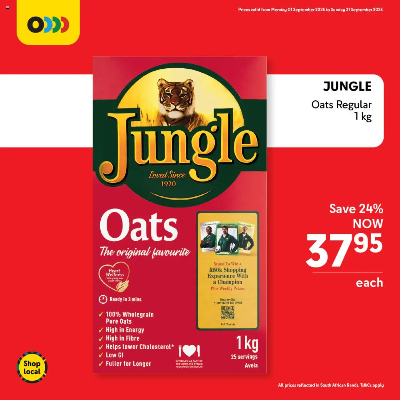 New Makro catalogue – valid from 01.09.2025 | Page: 6 | Products: Oats, Foundation