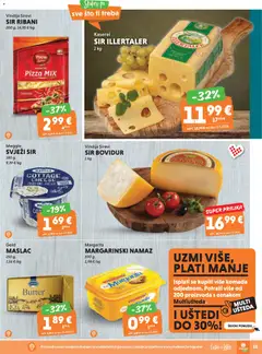 Tjedna Akcija Studenac - Pregled kataloga iz trgovine Studenac, vrijedi od 25.02.2026 | Stranica: 15 | Proizvodi: Vindija, Maslac, Sir, Svježi sir