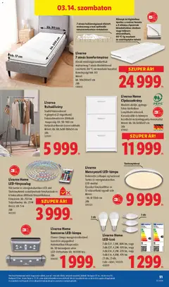 Lidl akciós újság - amely érvényes a következő dátumtól: 12.03.2026 | Oldal: 51