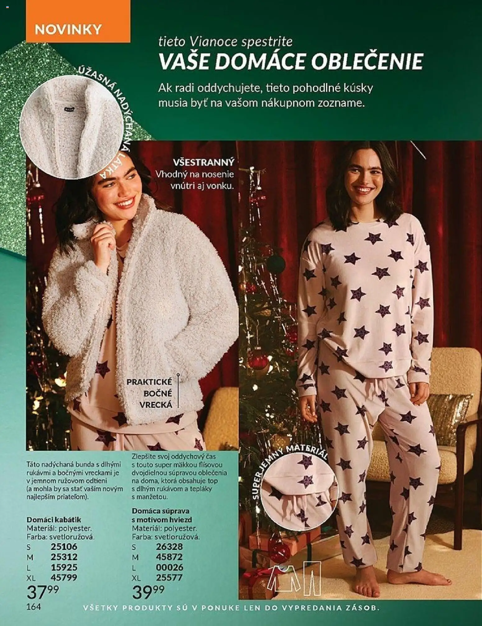 Nové Avon akcie – leták je platný od 01.11.2025 | Strana: 164 | Produkty: Bunda