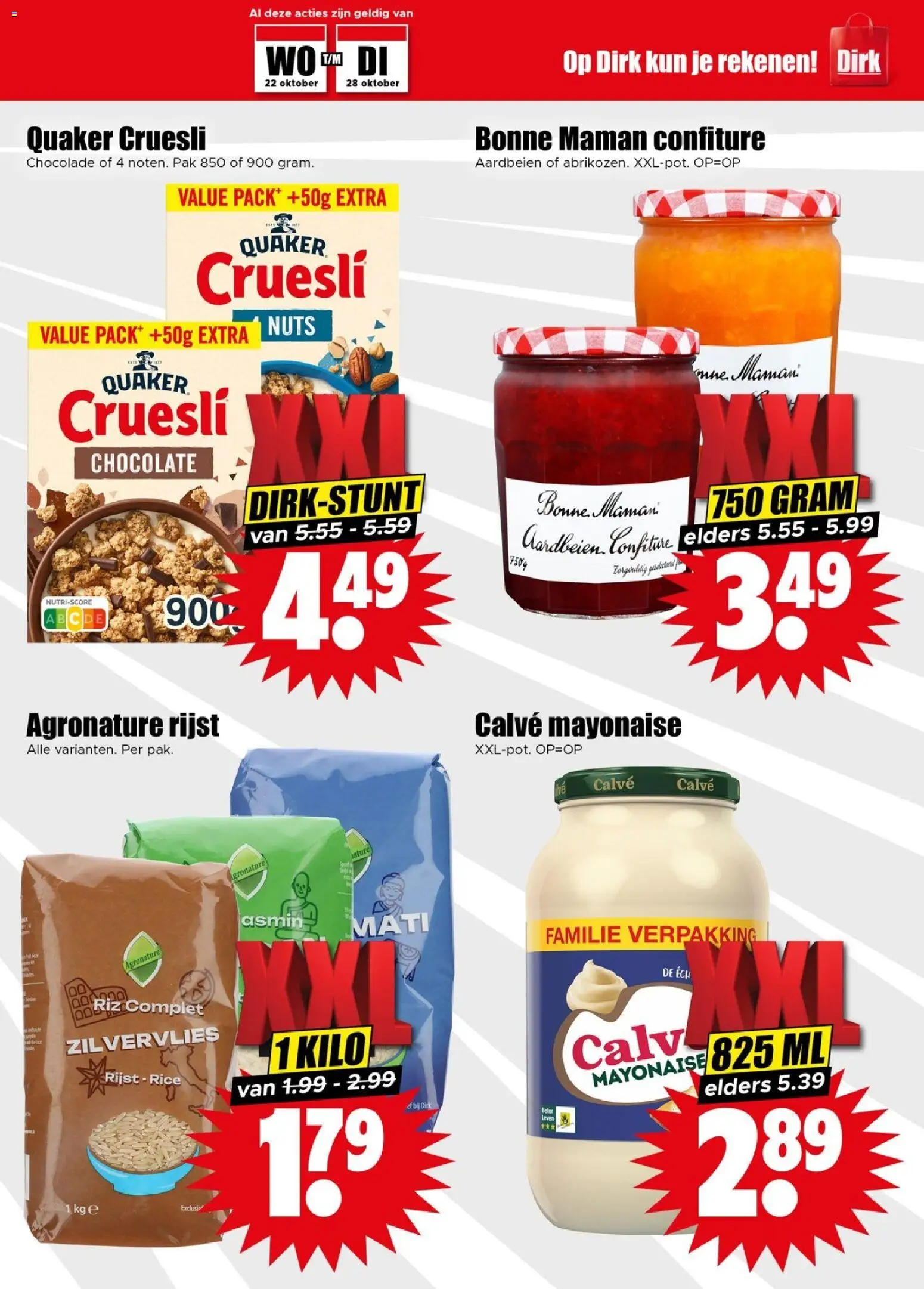 {H1} | Pagina: 15 | Producten: Chocolade, Rijst, Aardbeien