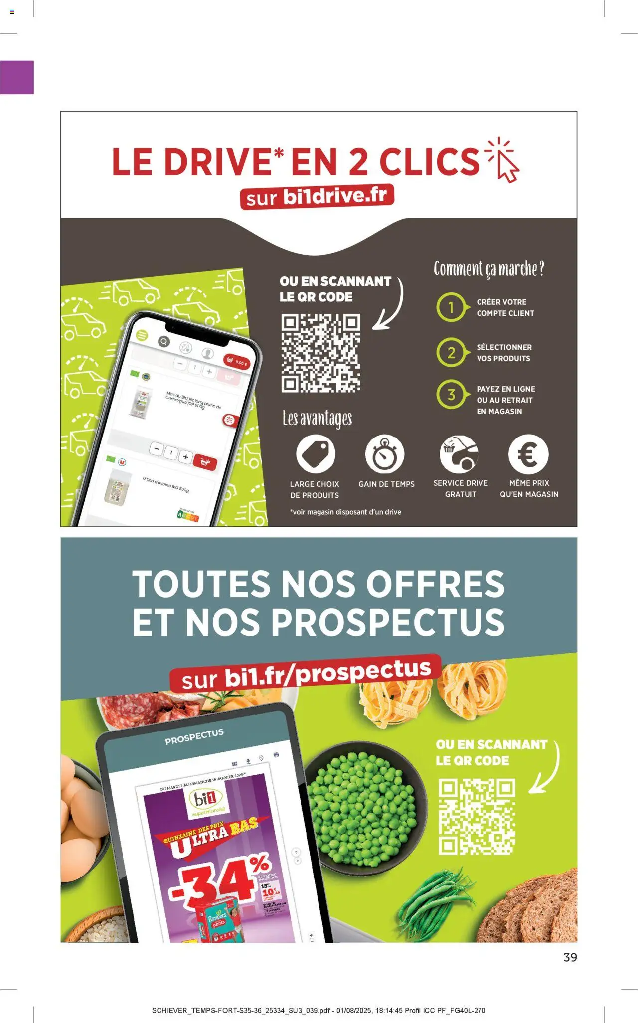  | Page: 39 | Produits: Pampers, Riz, Riz long blanc