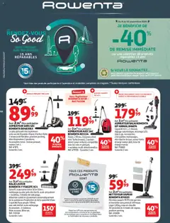  | Page: 44 | Produits: Petit électroménager, Aspirateur sans sac, Aspirateur, Aspirateur balai