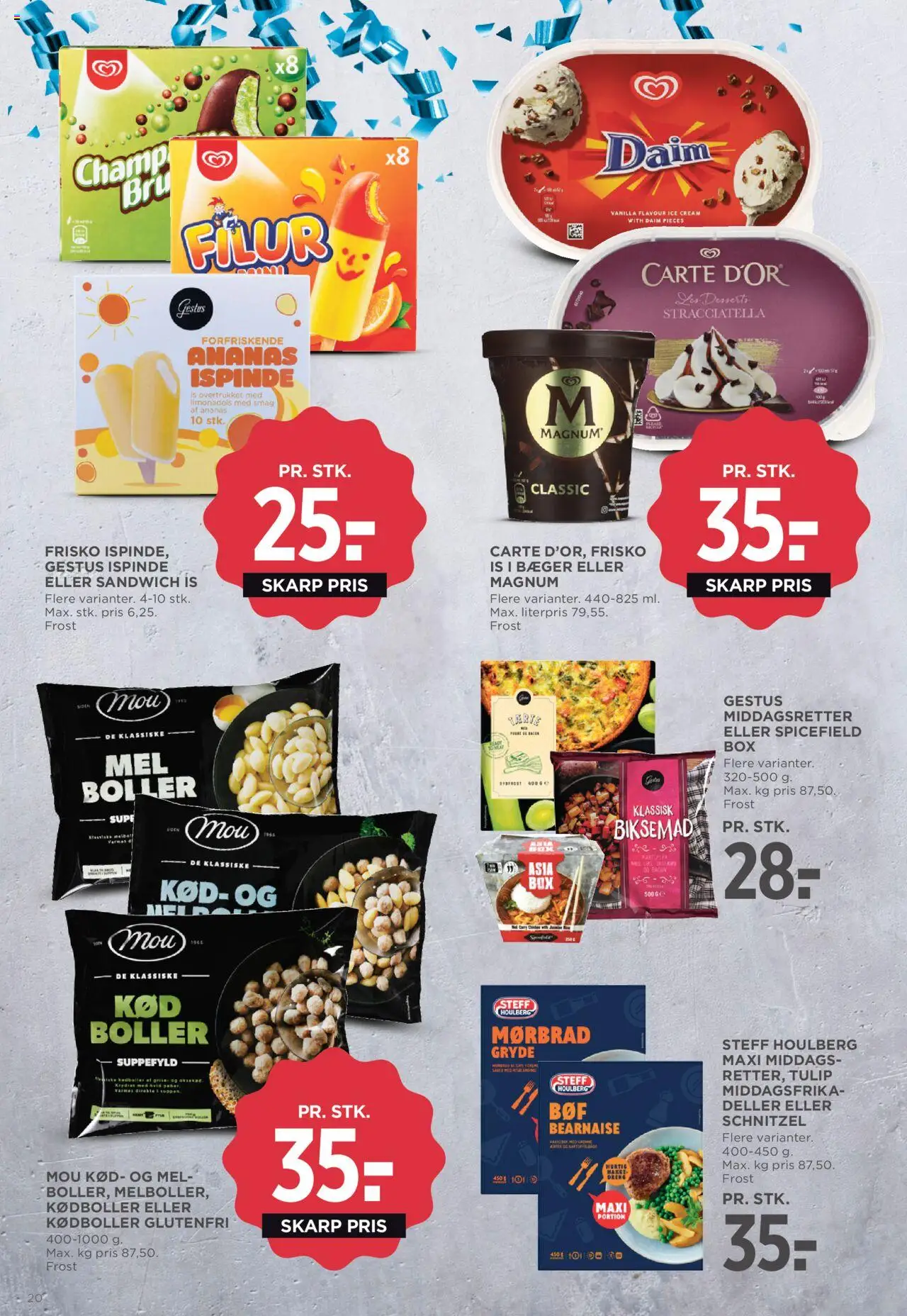 Meny Tilbudsavis gyldig fra 29.08.2025 | Side: 26 | Produkter: Ananas, Mel, Is, Bacon