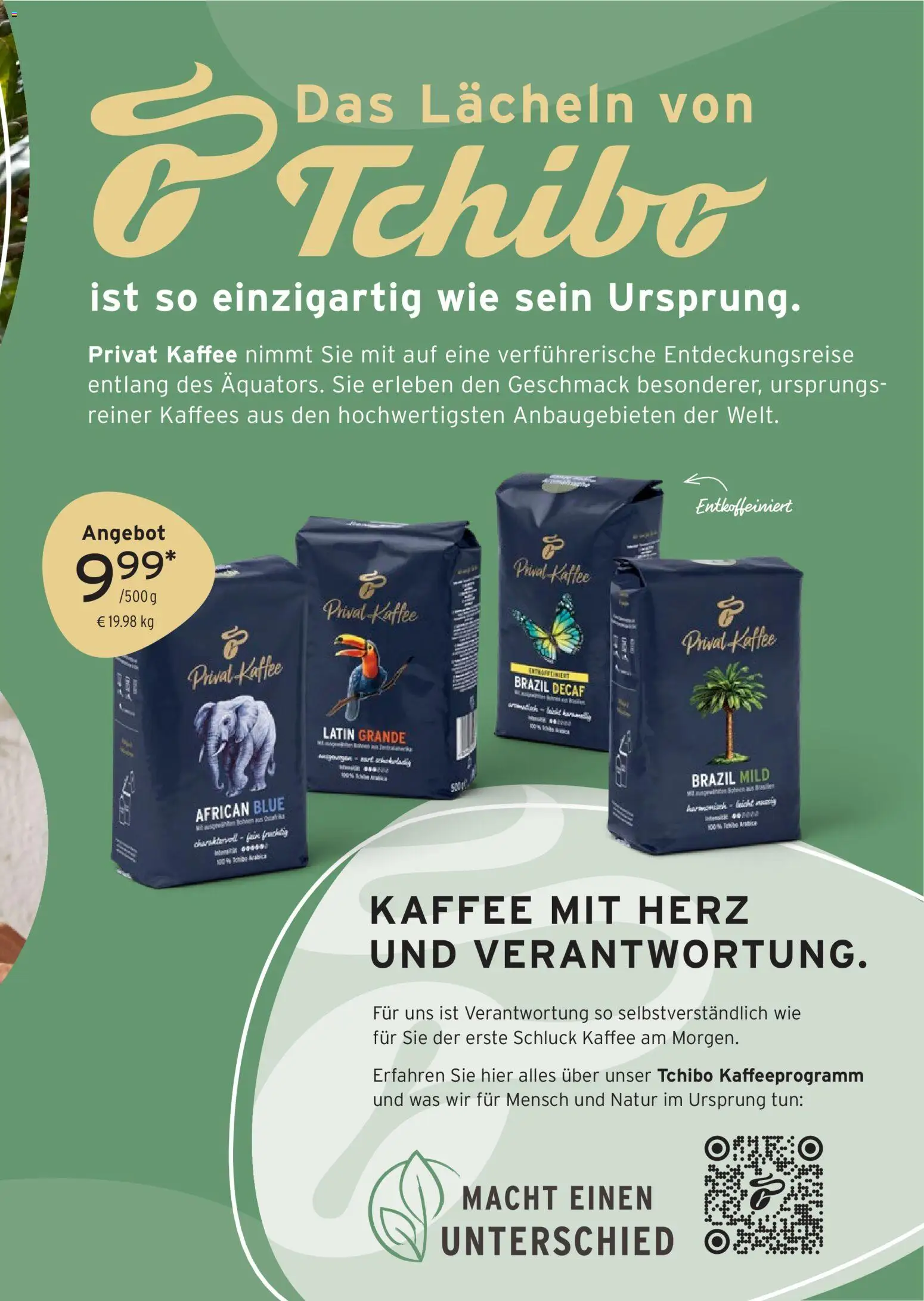 Prospekt Tchibo Wilde Hasen, bunte Blumen – gültig ab 11.03.2026 | Seite: 25 | Produkte: Kaffee