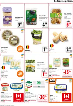 Colruyt folder / publicité - Voorbeeld van een folder van Colruyt, geldig van 11.03.2026 | Pagina: 12 | Producten: Muesli, Olijven, Spinazie, Yoghurt