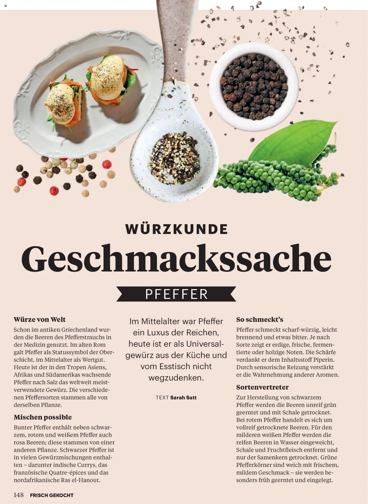 Billa Frisch Gekocht gültig ab 01.05.2026 | Seite: 148 | Produkte: Wasser, Salz, Pfeffer