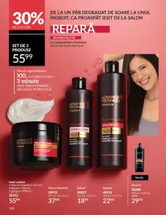 Noul catalog Avon – valabil de la 01.09.2025 | Pagină: 208 | Produse: Șampon, Balsam
