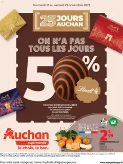 Auchan - Prévisualisation de Auchan Promos dans votre super  valide à partir de 18.11.2025